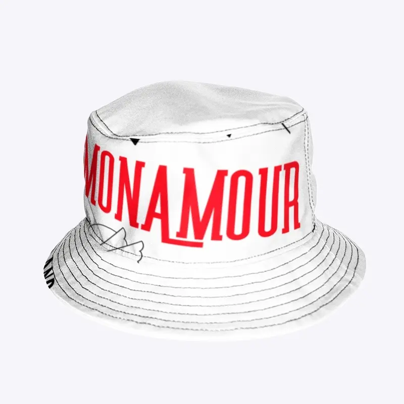 SWISSMONAMOUR Red/Mountains Design Black